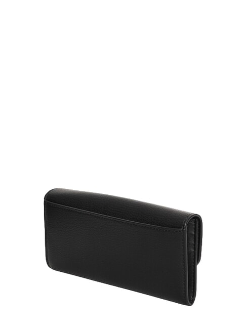 HAMILTON Grand portefeuille en cuir noir - Portefeuilles Femme