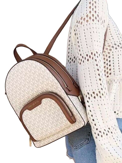 JAYCEE Sac &agrave; dos avec bretelles r&eacute;glables vanille - Sacs pour Femme