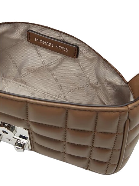 TRIBECA Mini sac bandouli&egrave;re en cuir bois flott&eacute; - Sacs pour Femme
