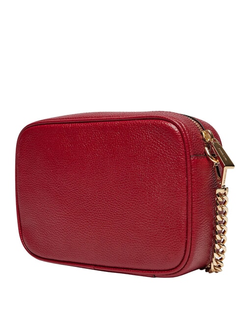 JET SET Mini sac bandouli&egrave;re en cuir rouge - Sacs pour Femme