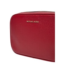 MICHAEL KORS JET SET Mini sac bandouli&egrave;re en cuir rouge - Sacs pour Femme - 4
