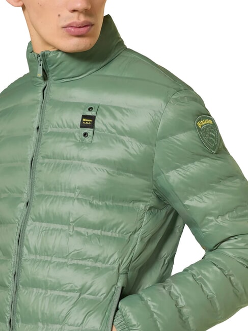 SEWALL Doudoune courte matelass&eacute;e, col montant vert 60f int&eacute;rieur gris 995 - Doudounes homme