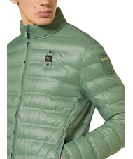 BLAUER SEWALL Doudoune courte matelass&eacute;e, col montant vert 60f int&eacute;rieur gris 995 - Doudounes homme - 3