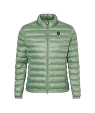 BLAUER SEWALL Doudoune courte matelass&eacute;e, col montant vert 60f int&eacute;rieur gris 995 - Doudounes homme - 4