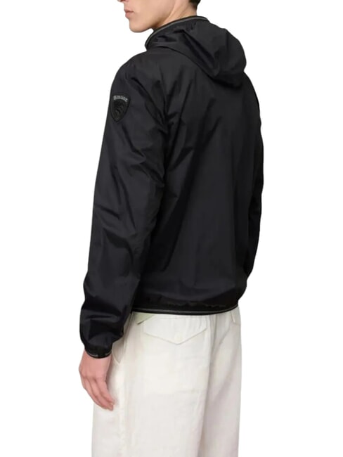 DODGE veste &agrave; fermeture &eacute;clair int&eacute;grale noir - Vestes pour hommes