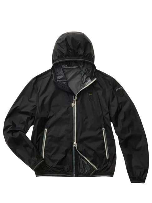 DODGE veste &agrave; fermeture &eacute;clair int&eacute;grale noir - Vestes pour hommes