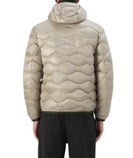 BLAUER WAVE Doudoune courte matelass&eacute;e &agrave; capuche gris brumeux - Doudounes homme - 2