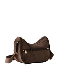 BORBONESE LUNA sac bandouli&egrave;re cendres/cacao - Sacs pour Femme - 3