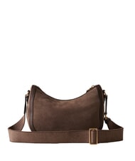 BORBONESE LUNA sac bandouli&egrave;re cendres/cacao - Sacs pour Femme - 4