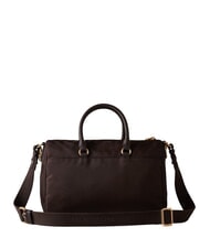 BORBONESE B-CLUB Sac &agrave; main avec bandouli&egrave;re chocolat - Sacs pour Femme - 3