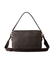 BORBONESE B-CLUB Sac bandouli&egrave;re, avec bandouli&egrave;re goudron - Sacs pour Femme - 3