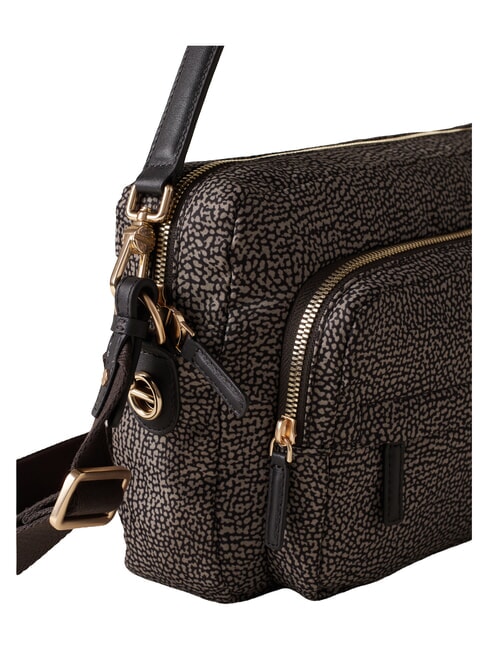 B-CLUB Sac bandouli&egrave;re, avec bandouli&egrave;re goudron - Sacs pour Femme
