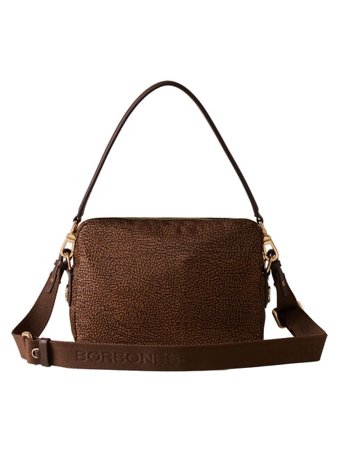 B-CLUB Sac bandouli&egrave;re, avec bandouli&egrave;re ch&acirc;taigne - Sacs pour Femme