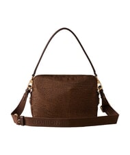BORBONESE B-CLUB Sac bandouli&egrave;re, avec bandouli&egrave;re ch&acirc;taigne - Sacs pour Femme - 3