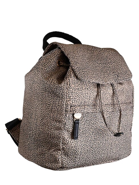 B-CLUB Sac &agrave; dos avec poche avant OP / NATUREL / NOIR - Sacs pour Femme