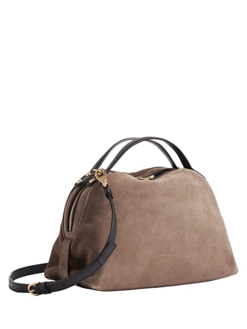 SEXY Sac &agrave; main avec bandouli&egrave;re cendr&eacute;/&eacute;b&egrave;ne - Sacs pour Femme