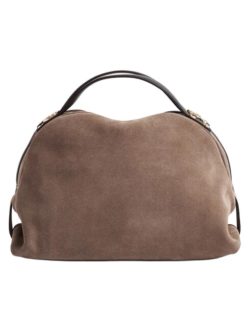 SEXY Sac &agrave; main avec bandouli&egrave;re cendr&eacute;/&eacute;b&egrave;ne - Sacs pour Femme