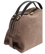 BORBONESE SEXY Sac &agrave; main avec bandouli&egrave;re cendr&eacute;/&eacute;b&egrave;ne - Sacs pour Femme - 5