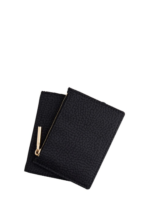 B-CLUB Portefeuille compact noir fonc&eacute; - Portefeuilles Femme