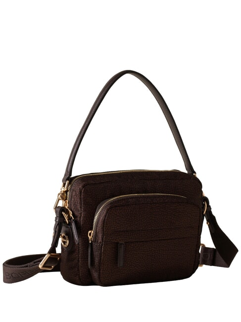 B-CLUB Sac bandouli&egrave;re, avec bandouli&egrave;re chocolat - Sacs pour Femme