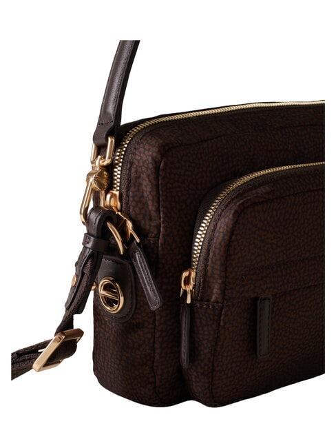 B-CLUB Sac bandouli&egrave;re, avec bandouli&egrave;re chocolat - Sacs pour Femme