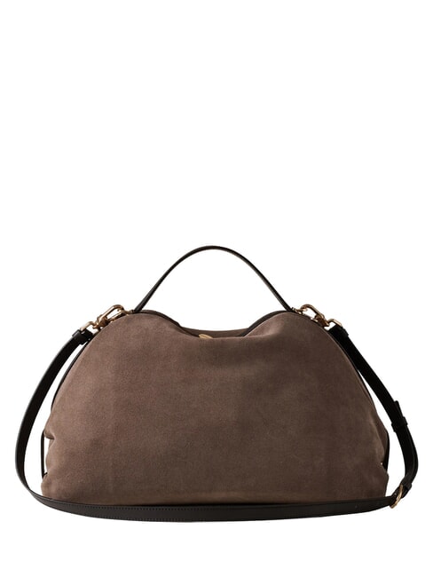 SEXY Sac &agrave; main avec bandouli&egrave;re cendr&eacute;/&eacute;b&egrave;ne - Sacs pour Femme