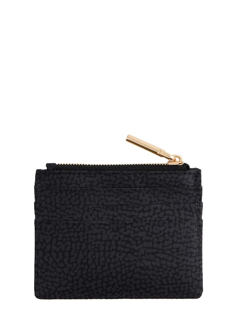 B-CLUB Porte-cartes avec porte-monnaie noir fonc&eacute; - Portefeuilles Femme
