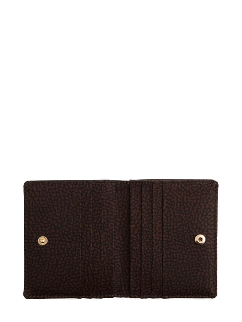 B-CLUB Portefeuille compact chocolat - Portefeuilles Femme