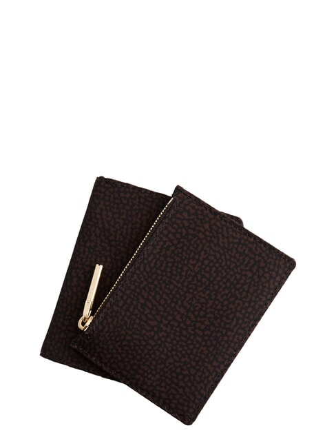 B-CLUB Portefeuille compact chocolat - Portefeuilles Femme