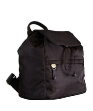 BORBONESE B-CLUB Sac &agrave; dos avec poche avant chocolat - Sacs pour Femme - 2