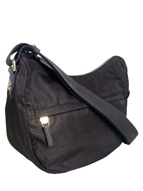 B-CLUB sac bandouli&egrave;re chocolat - Sacs pour Femme