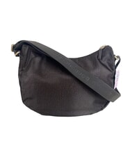 BORBONESE B-CLUB sac bandouli&egrave;re chocolat - Sacs pour Femme - 3