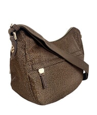BORBONESE B-CLUB sac bandouli&egrave;re ch&acirc;taigne - Sacs pour Femme - 2