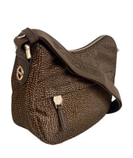 BORBONESE B-CLUB sac bandouli&egrave;re ch&acirc;taigne - Sacs pour Femme - 2