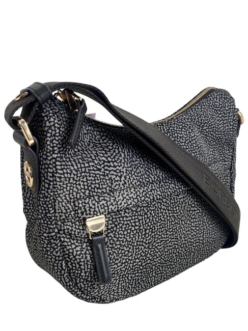 B-CLUB sac bandouli&egrave;re goudron - Sacs pour Femme