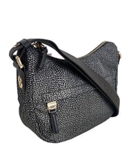BORBONESE B-CLUB sac bandouli&egrave;re goudron - Sacs pour Femme - 2