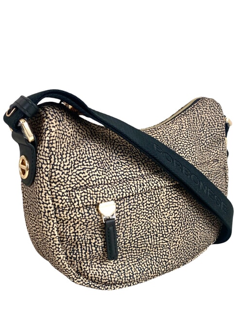 B-CLUB sac bandouli&egrave;re OP / NATUREL / NOIR - Sacs pour Femme