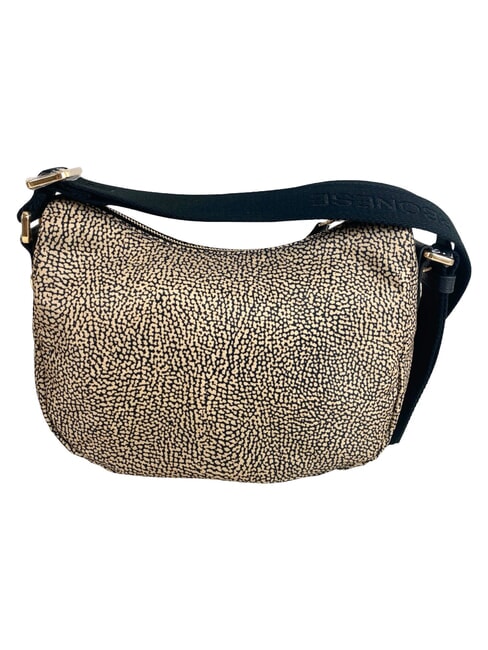 B-CLUB sac bandouli&egrave;re OP / NATUREL / NOIR - Sacs pour Femme