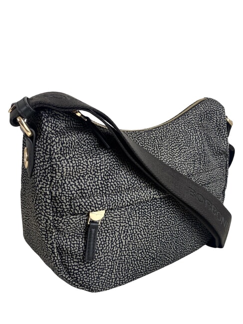 B-CLUB sac bandouli&egrave;re goudron - Sacs pour Femme