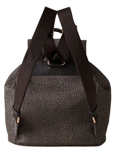 B-CLUB Sac &agrave; dos avec poche avant goudron - Sacs pour Femme