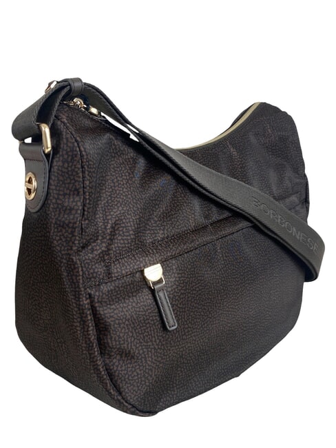 B-CLUB sac bandouli&egrave;re chocolat - Sacs pour Femme