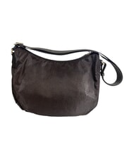 BORBONESE B-CLUB sac bandouli&egrave;re chocolat - Sacs pour Femme - 3