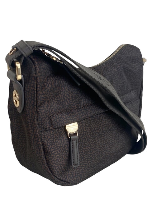 B-CLUB sac bandouli&egrave;re chocolat - Sacs pour Femme