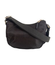 BORBONESE B-CLUB sac bandouli&egrave;re chocolat - Sacs pour Femme - 3