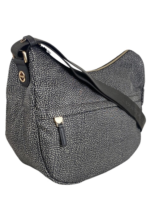 B-CLUB sac bandouli&egrave;re goudron - Sacs pour Femme