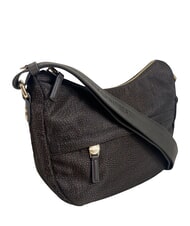 BORBONESE B-CLUB sac bandouli&egrave;re chocolat - Sacs pour Femme - 2
