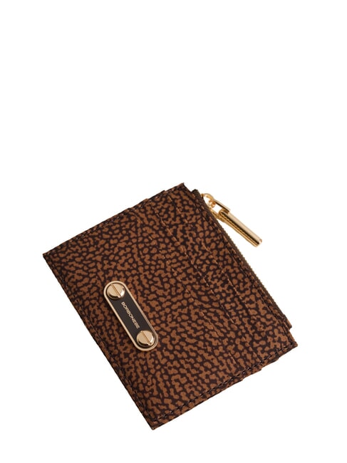 B-CLUB Porte-cartes avec porte-monnaie ch&acirc;taigne - Portefeuilles Femme