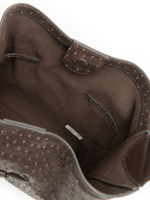 SIENNA sac seau en cuir exprim&eacute; - Sacs pour Femme