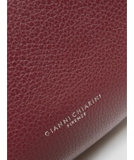 GIANNI CHIARINI HELENA ROUND Sac bandouli&egrave;re en cuir rubis antique - Sacs pour Femme - 4
