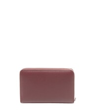 GIANNI CHIARINI GRAIN Portefeuille moyen en cuir zipp&eacute; sur tout le pourtour rubis antique - Portefeuilles Femme - 3